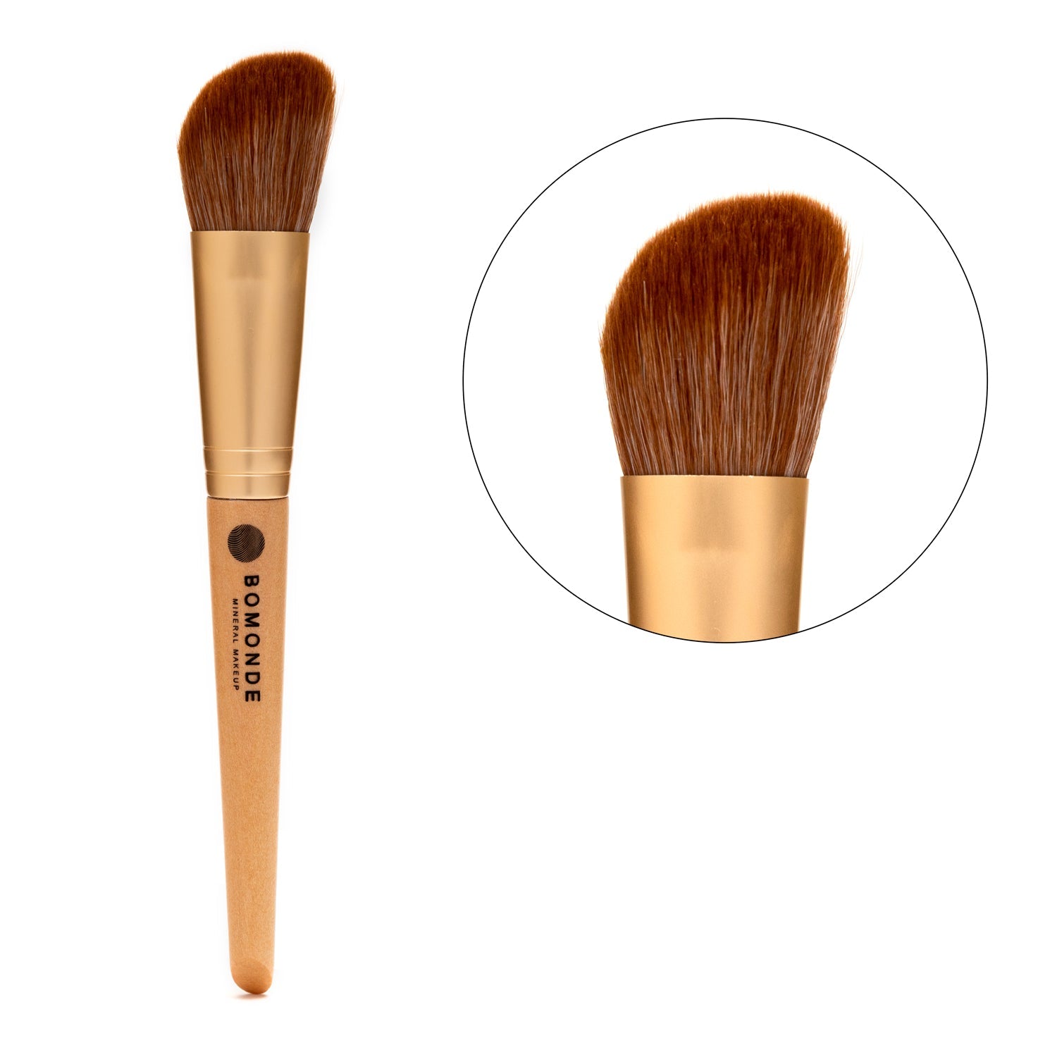 Vegan 9-Piece Makeup Brush Set | Complete Eco-Luxury Collection in Hessian Bag