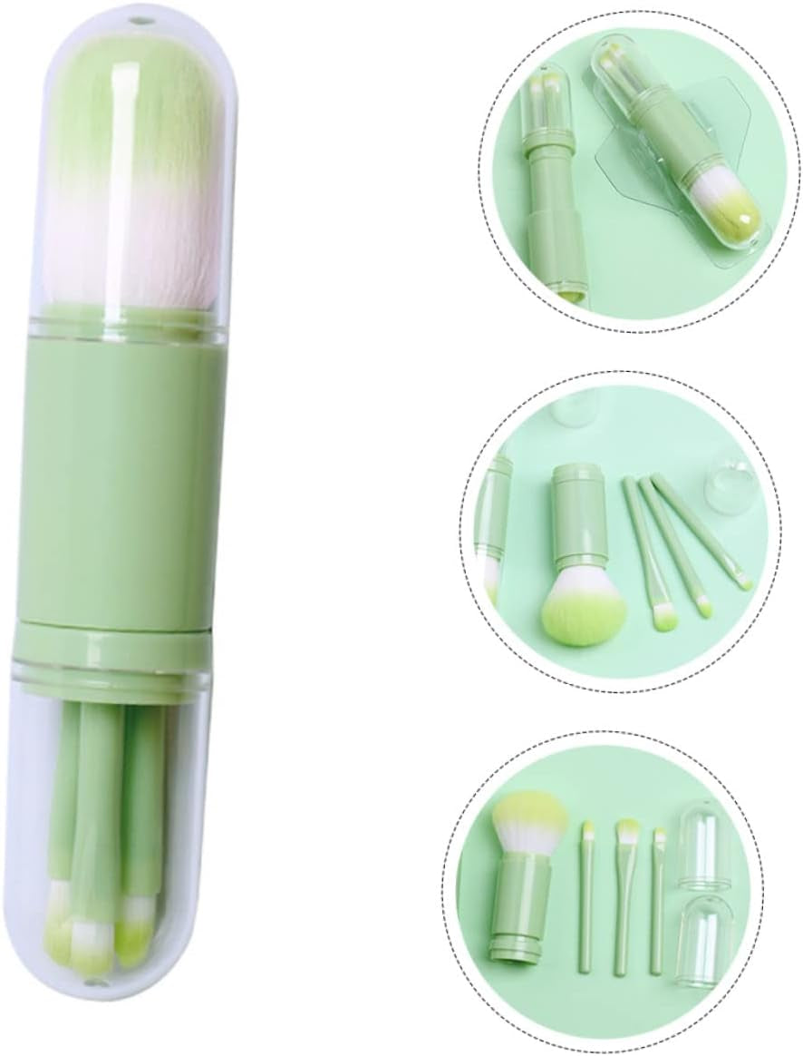 Makeup Brush Set Brushes Retractable Portable Eyeshadow Applicator for Valentine Day Mother Day Christmas