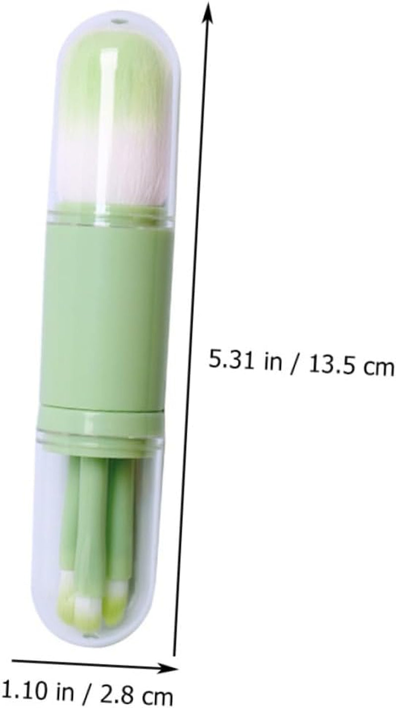Makeup Brush Set Brushes Retractable Portable Eyeshadow Applicator for Valentine Day Mother Day Christmas