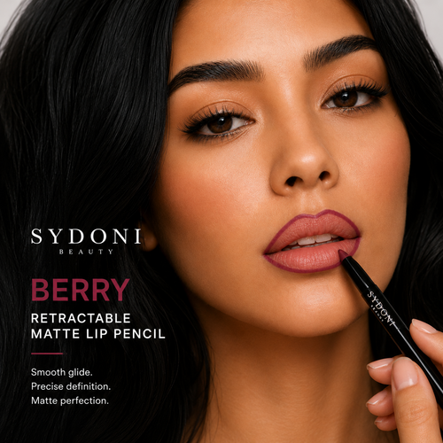 RETRACTABLE MATTE LIP PENCILS with SHEA BUTTER 9 Rich,
