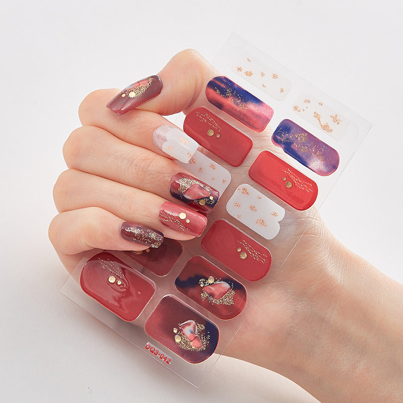 Butterfly Laser Nail Stickers for Chic Nail Styling
