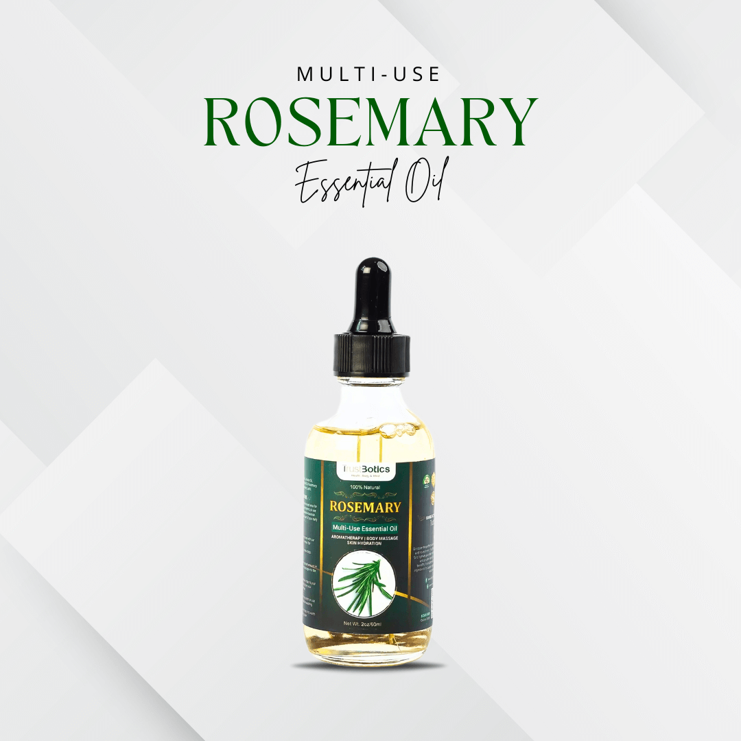 Rosemary Multi-Use Essential Oil | Luxury Herbal Aroma | TrustBotics
