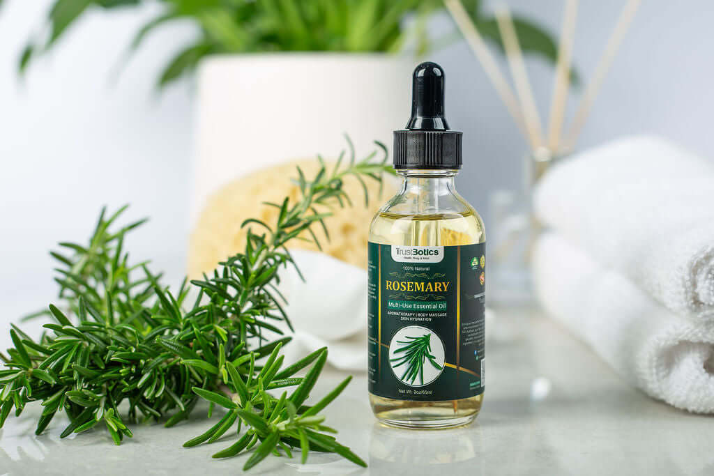 Rosemary Multi-Use Essential Oil | Luxury Herbal Aroma | TrustBotics