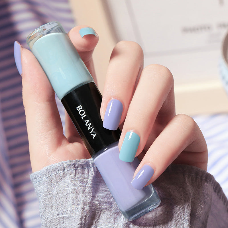 Vibrant Quick-Drying Two-Tone Nail Polish