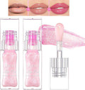 Magic Color Changing Lip Oil, Warm Change Moisturizing, Long Lasting Nourishing Big Brush Lip Gloss (#1)