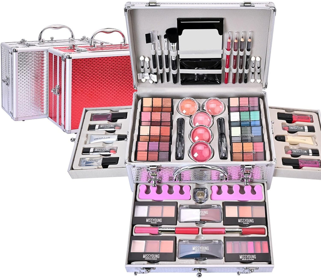 All in One Makeup Kit, Xmas Full Makeup Gift Set for Women Girls