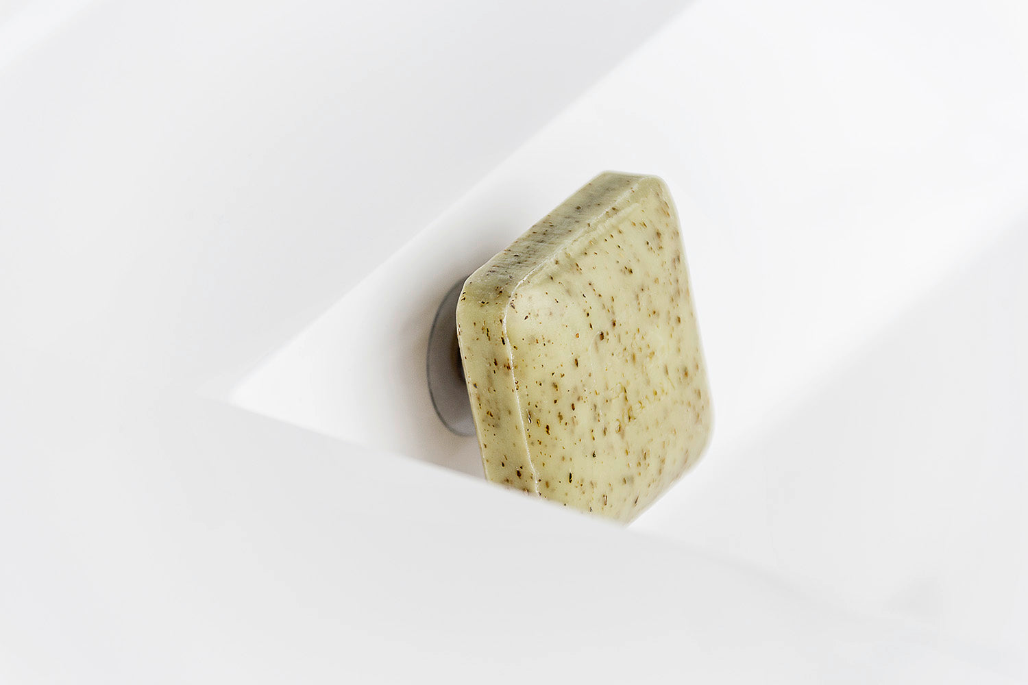 SAVONT Original Magnetic floating soap holder | Always dry & clean | Soap dish dispenser drainer for shower or sink